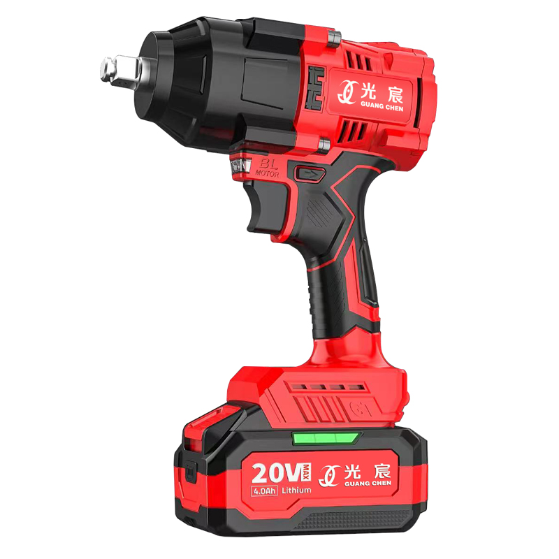 Efficient 980N. m lithium battery brushless impact wrench