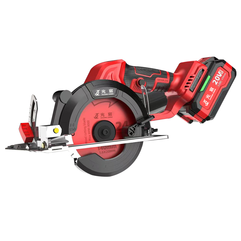 Lithium ion brushless electric circular saw