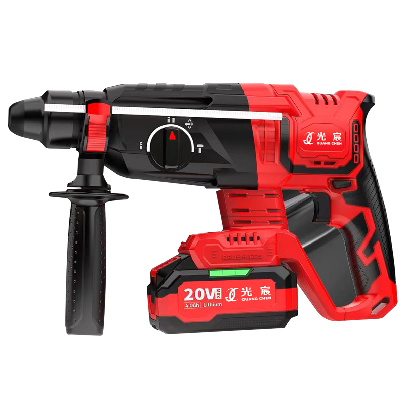 Lithium ion brushless electric hammer